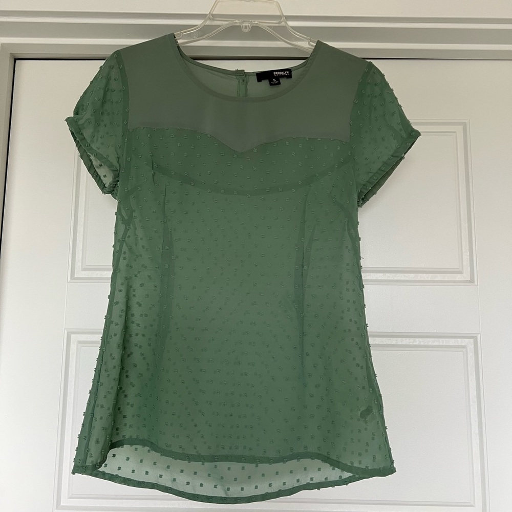 Sage Green Blouse. Size: S. Brand: Brooklyn Industries.